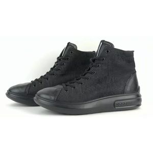Ecco Soft 3 Mid Danish Design Black Lace Up